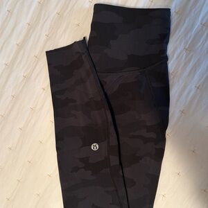 Lululemon Wunder Train Camo Leggings